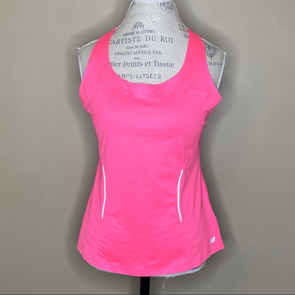 New Balance Tops - ❌SOLD❌ New Balance Large Hot Pink Workout Racerbac